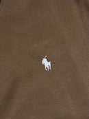 Moletom Polo Ralph S/Capuz - Marrom