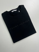 Camiseta Tommy Hilfiger - Preta - Algodão Egípcio
