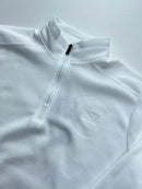 Fleece Ziper Interrompido Enzo Milano Off White