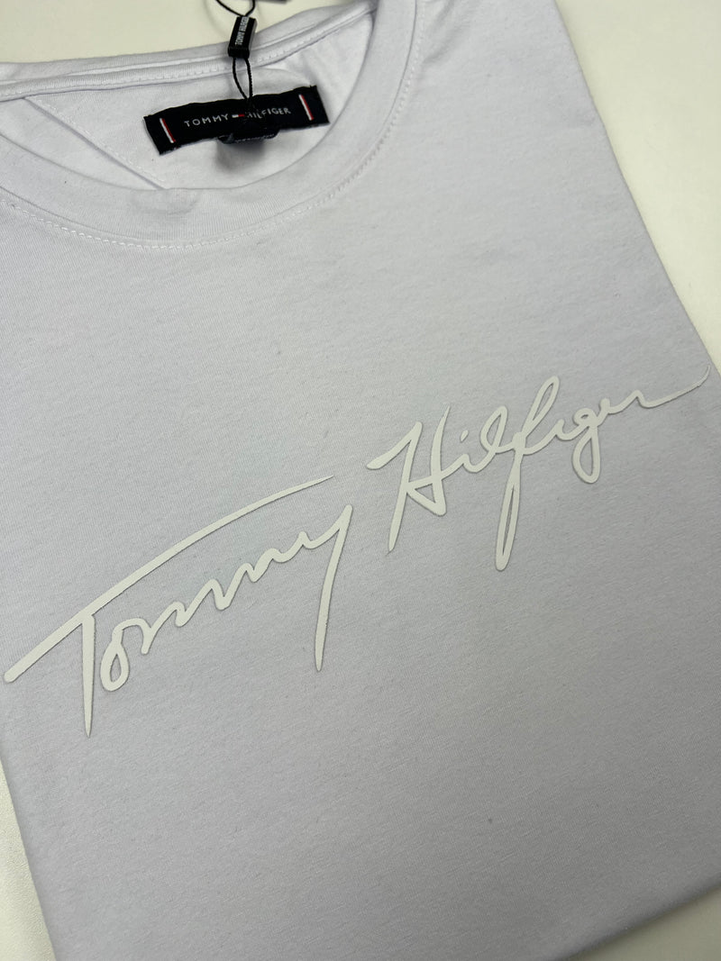 Camiseta Tommy Hilfiger - Branca - Algodão Egípicio