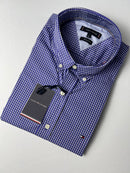 Camisa Social Polo Ralph Lauren Oxford - Xadrez Roxa