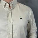 Camisa Social Lacoste - Bege