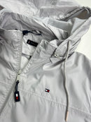 Corta Vento Tommy Hilfiger - Cinza - Capuz Removível