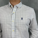 Camisa Social Polo Ralph Lauren Oxford - Xadrez
