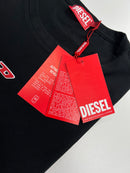 Camiseta Diesel - Preta - Algodão Egípcio