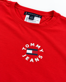 Camiseta Tommy Jeans - Vermelha - Algodão Egípcio