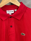 Camisa Gola Polo Lacoste - Vermelha