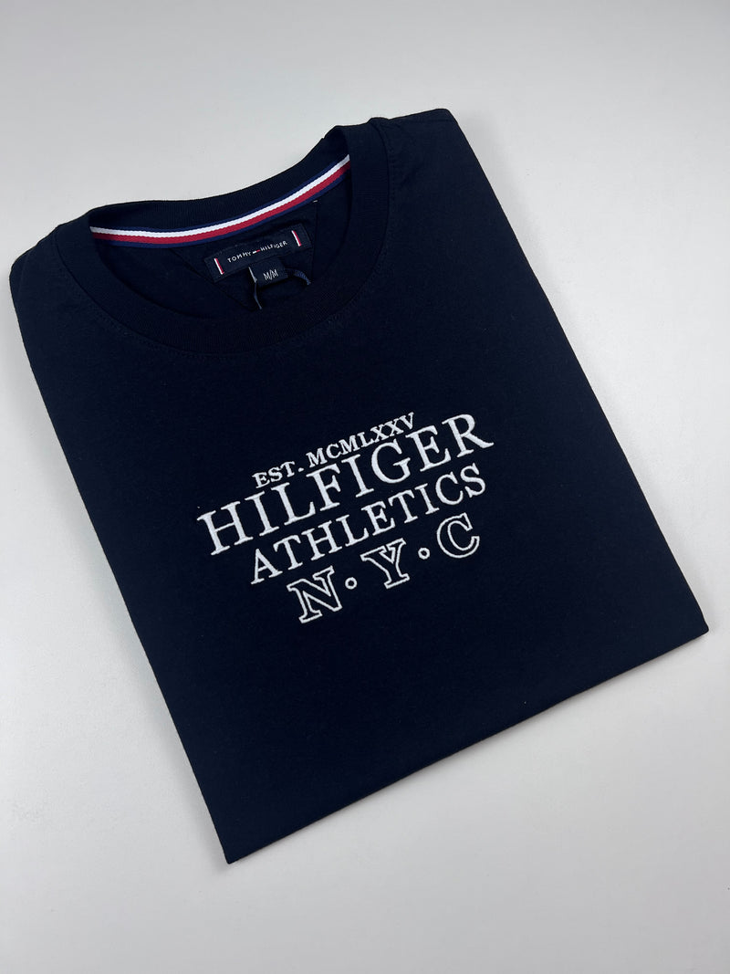 Camiseta Tommy Hilfiger - Preta - Algodão Egípcio