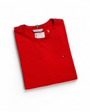Camiseta Tommy Hilfiger Basic - Vermelho - Algodão Egípcio