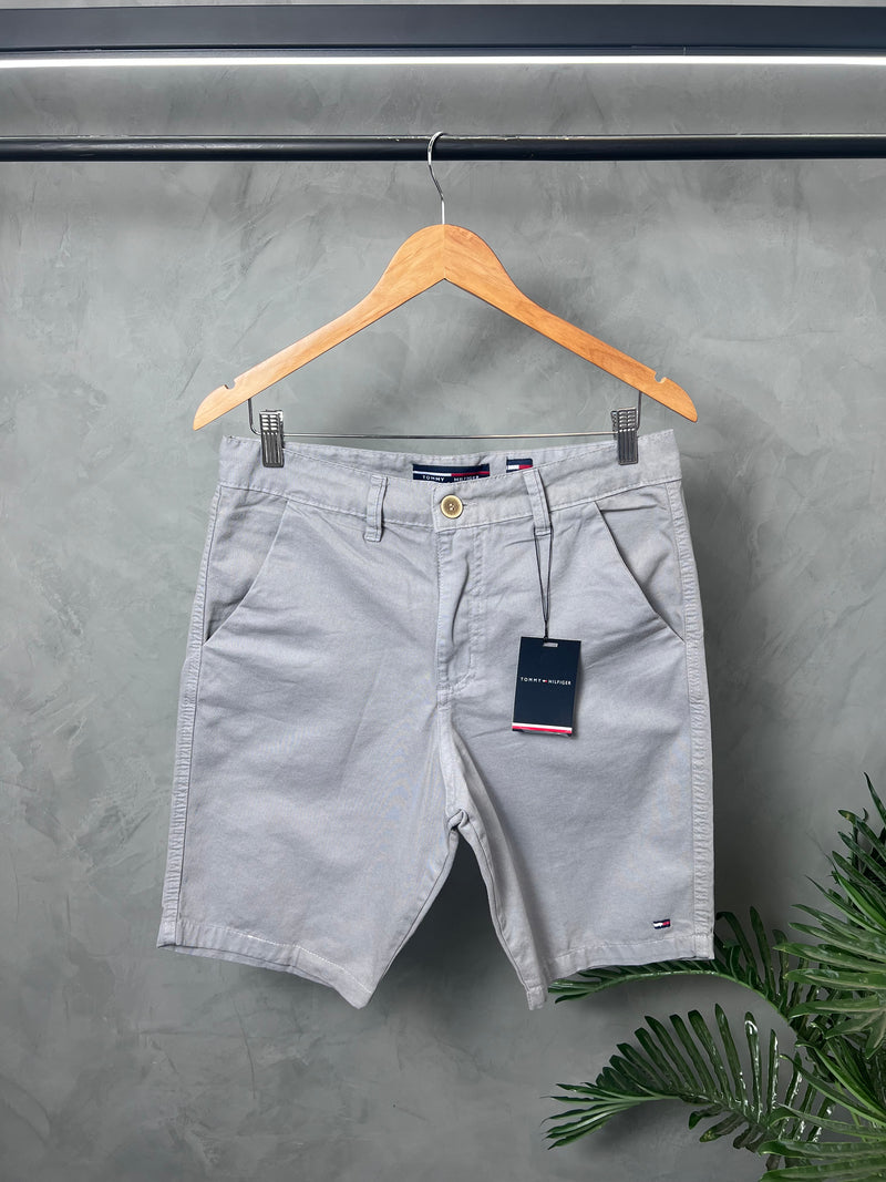 Bermuda Sarja Tommy Hilfiger - Cinza