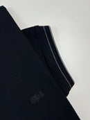 Camisa Gola Polo Lacoste Paris C/Ziper - Preta