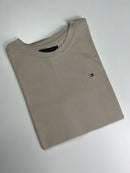 Camiseta Tommy Hilfiger - Bege - Algodão Egípcio