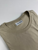 Camiseta Calvin Klein - Bege - Pima Chinese
