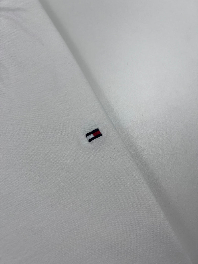 Camiseta Tommy Jeans - Off White - Seda Pima