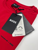 Camiseta Porsche x Boss - Vermelha -  Pima Chinese Soft Touch