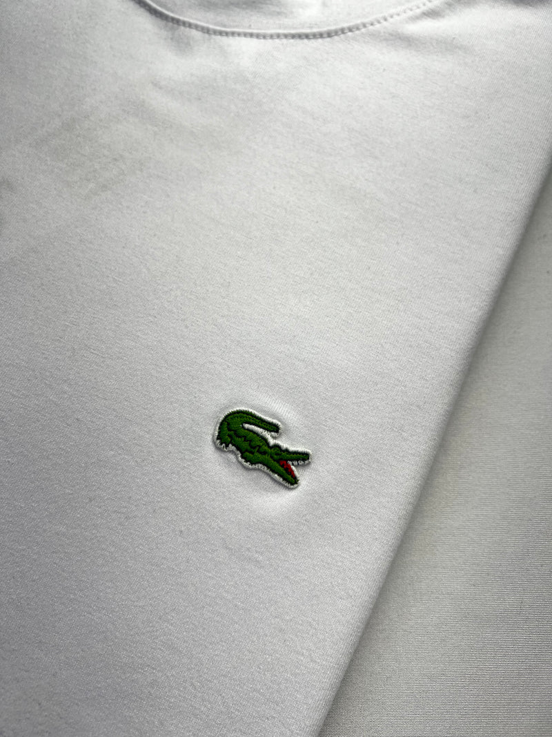 Camiseta Lacoste - Branca - Algodão Egípcio