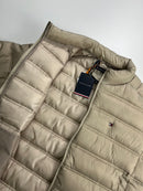 Jaqueta Puffer Tommy Hilfiger Importada - Bege