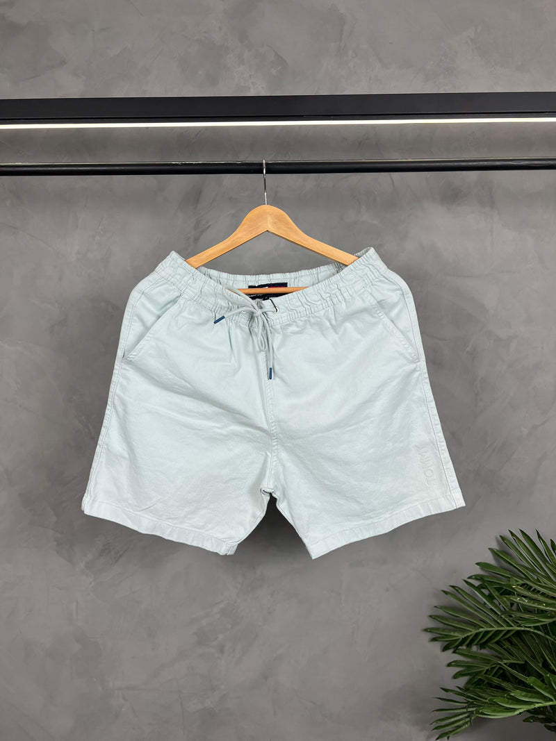 Short Sarja - Tommy Hilfiger - Verde Água