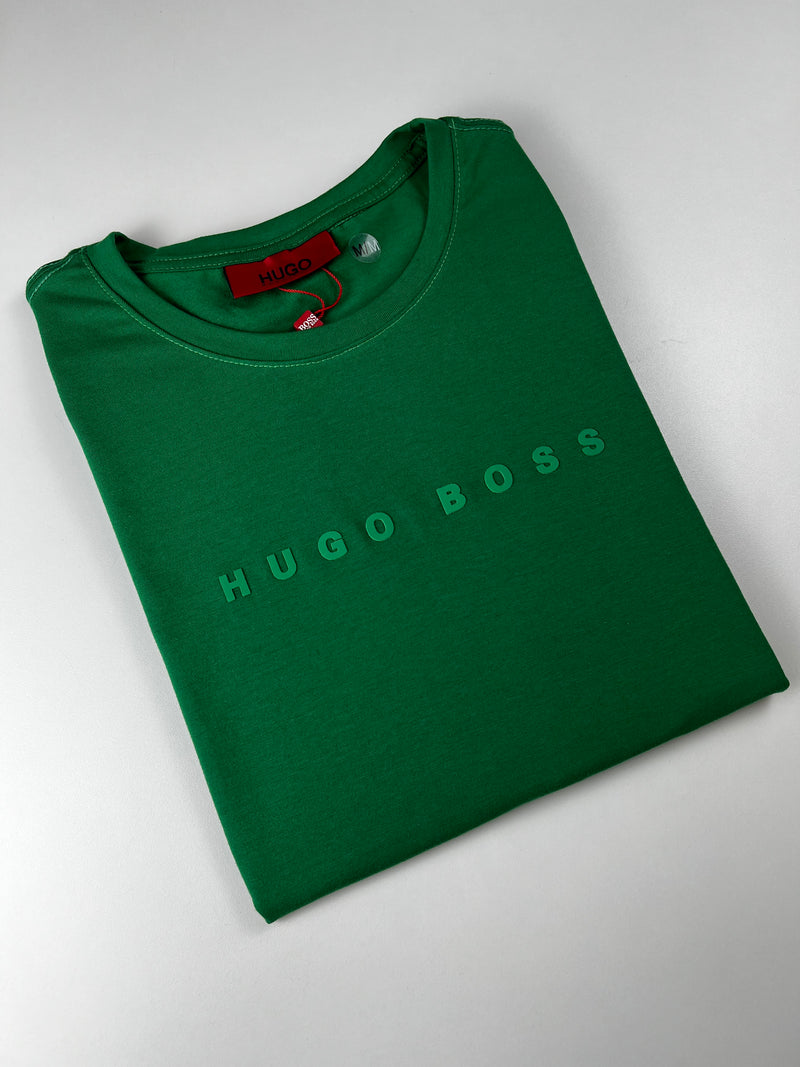 Camiseta Hugo Boss  - Verde - Algodão Egípicio