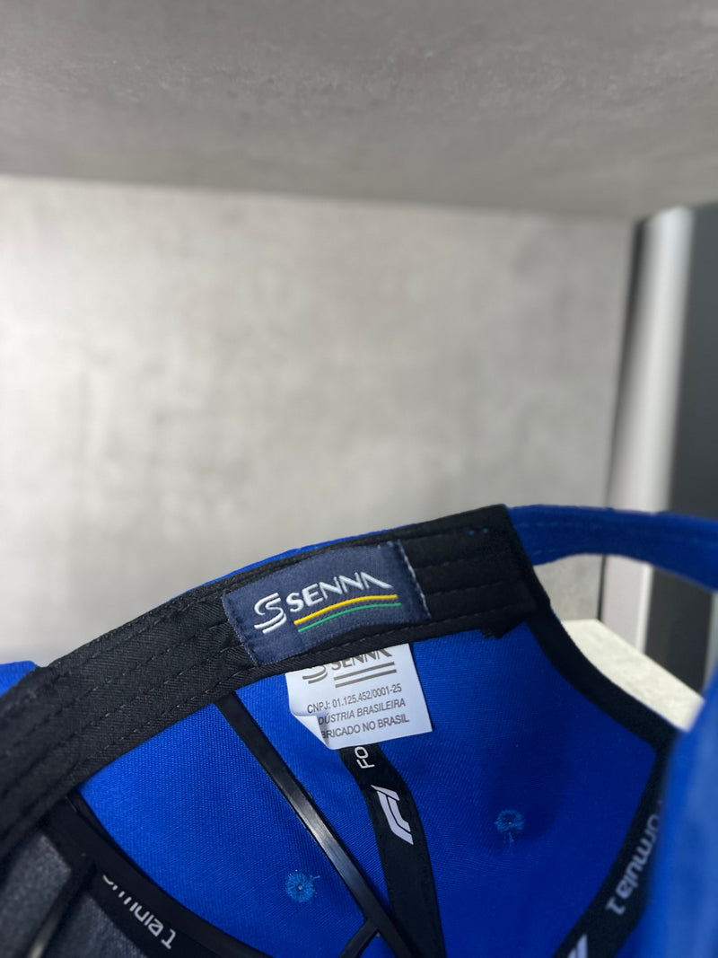 Boné Ayrton Senna - Azul