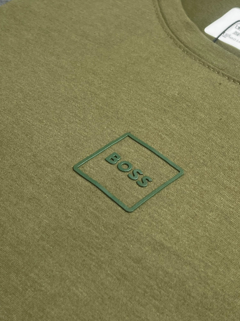 Camiseta Hugo Boss - Verde - Algodão Egipicio