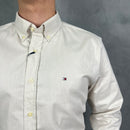 Camisa Social Tommy Hilfiger Regular - Bege