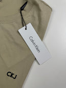 Camiseta Calvin Klein - Bege - Pima Chinese