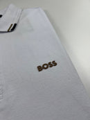 Camisa Gola Polo Hugo Boss -  Branca