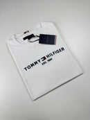 Camiseta Tommy Hilfiger - Branca - Pima Chinese