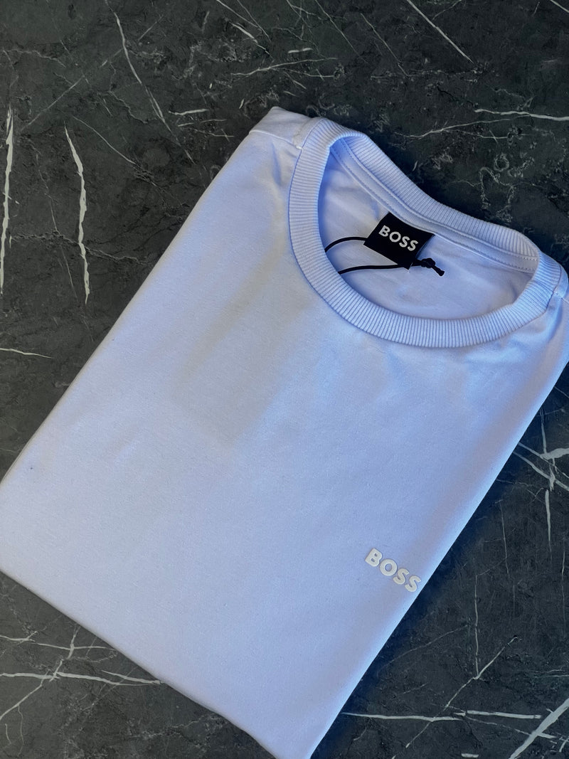 Camiseta Hugo Boss - Branca - Pima Strech