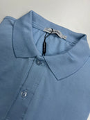 Camisa Gola Polo Calvin Klein - Azul Bebê