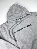 Moletom Porsche x Boss C/Capuz - Cinza