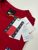 Camiseta Tommy Jeans - Vermelha - Seda Pima