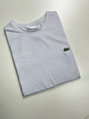 Camiseta Lacoste  - Branca  - Algodão Egípcio