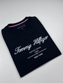 Camiseta Tommy Hilfiger - Preta - Seda Pima