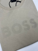 Camiseta Hugo Boss - Bege -  Pima Chinese Soft Touch