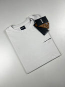 Camiseta Porsche x Boss - Importada - Branca