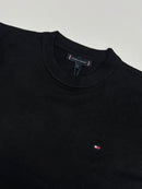 Suéter Tommy Hilfiger Importado Gola Redonda  - Preto
