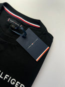 Camiseta Tommy Hilfiger - Preta - Seda Pima