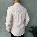 Camisa Social Polo Ralph Lauren Oxford - Rosa