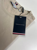 Camiseta Tommy Hilfiger - Bege  - Algodão Egípcio