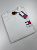 Camiseta Tommy Jeans - Off White - Seda Pima