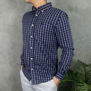 Camisa Social Azul Marinho  Polo Ralph Lauren Oxford - Xadrez