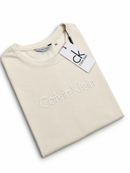 Camiseta Calvin Klein - Algodão Egípicio - Off White