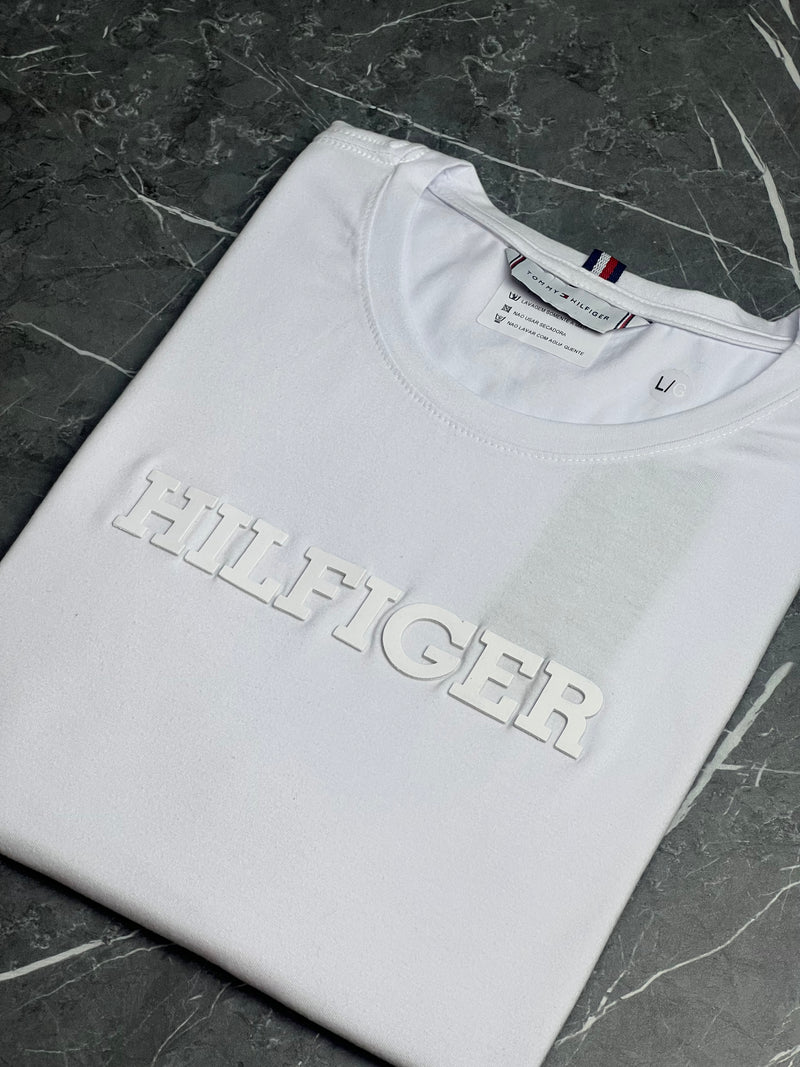 Camiseta Tommy Hilfiger - Branca - Algodão Egípcio