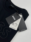 Camiseta Hugo Boss - Preta - Pima Chinese