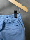 Short Sarja Tommy Hilfiger - Azul Bebê