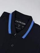 Camisa Gola Polo Calvin Klein - Preta
