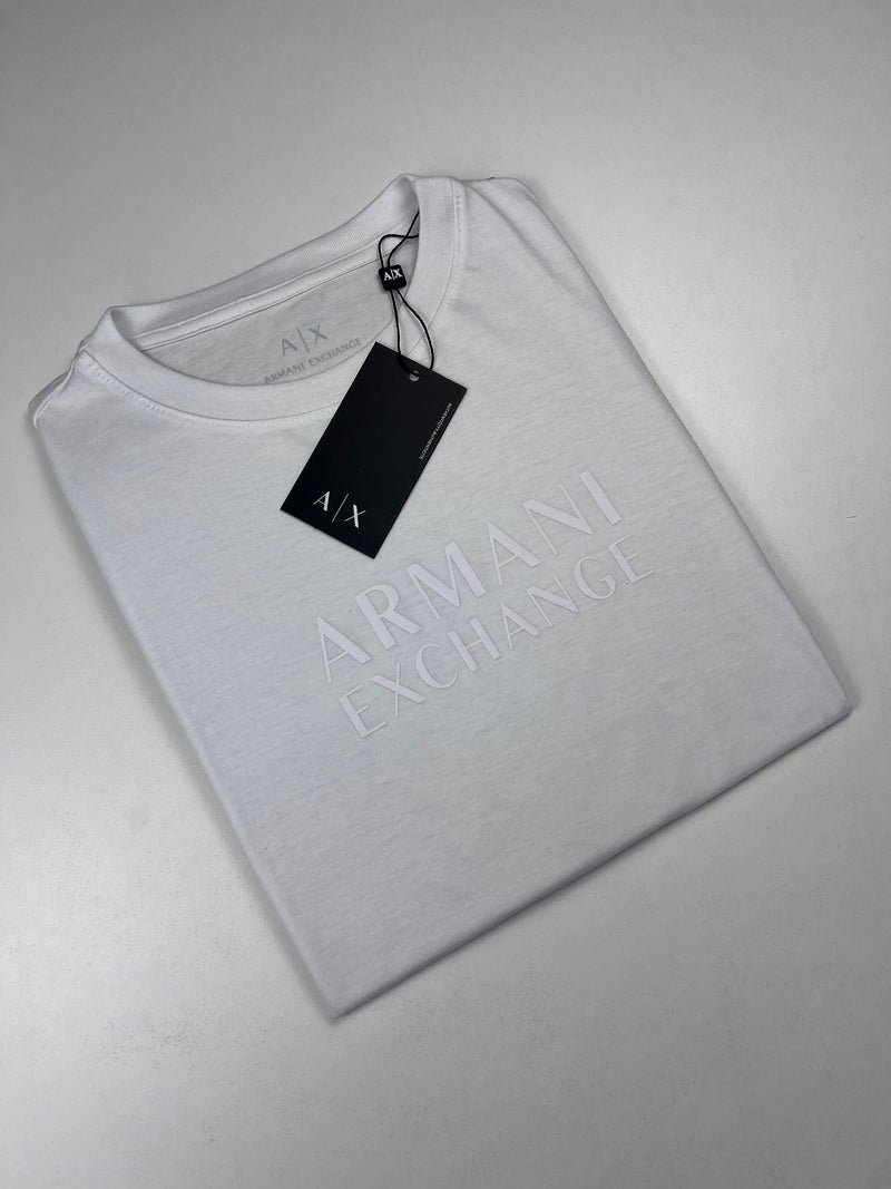 Camiseta Armani Exchange - Branca - Seda Pima