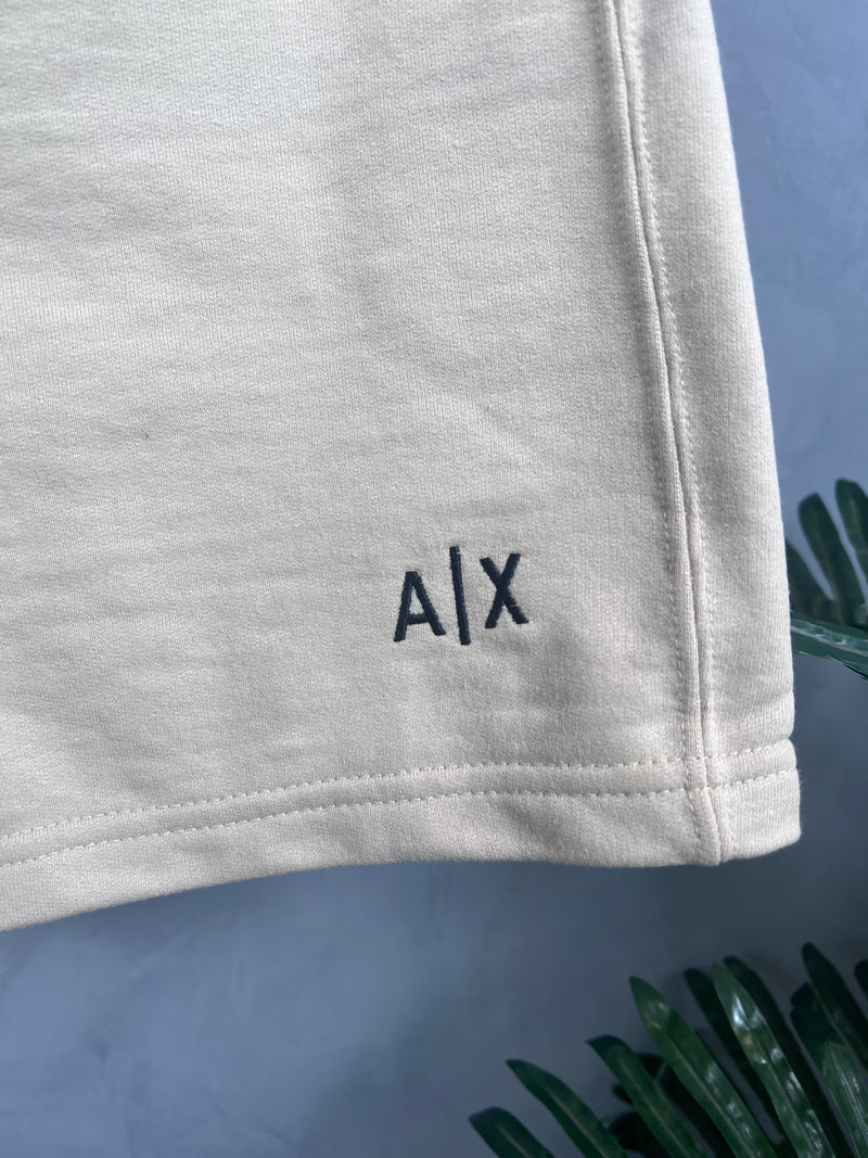 Bermuda Moletom  Armani Exchange - Bege